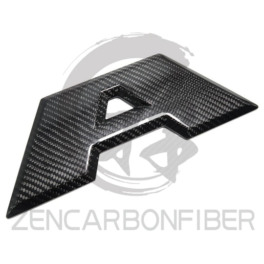 2019 + Dodge Ram 1500/Trx Carbon Fiber Rear Tailgate Emblem Cover