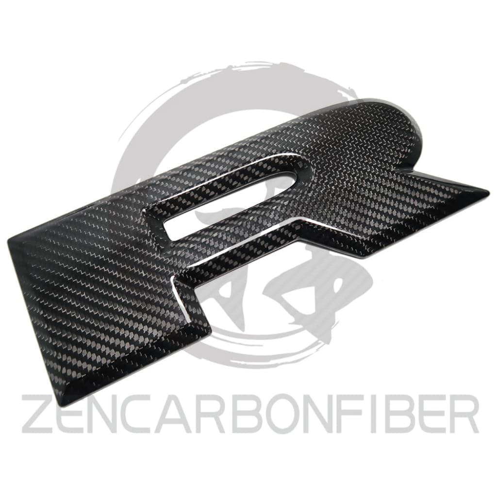 2019 + Dodge Ram 1500/Trx Carbon Fiber Rear Tailgate Emblem Cover