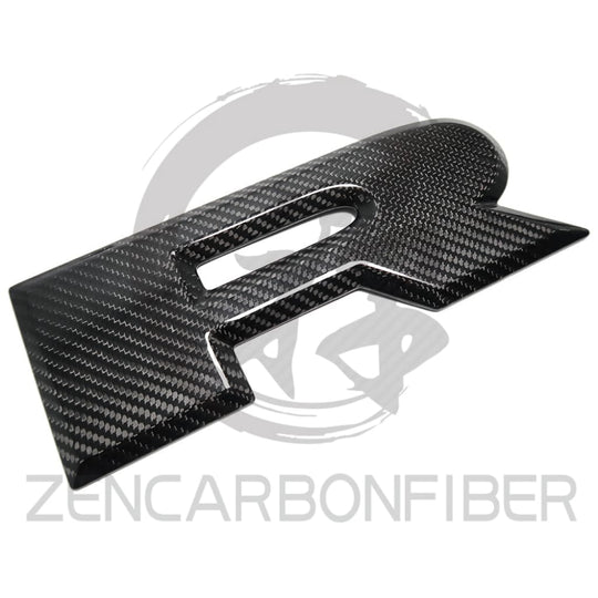 2019 + Dodge Ram 1500/Trx Carbon Fiber Rear Tailgate Emblem Cover