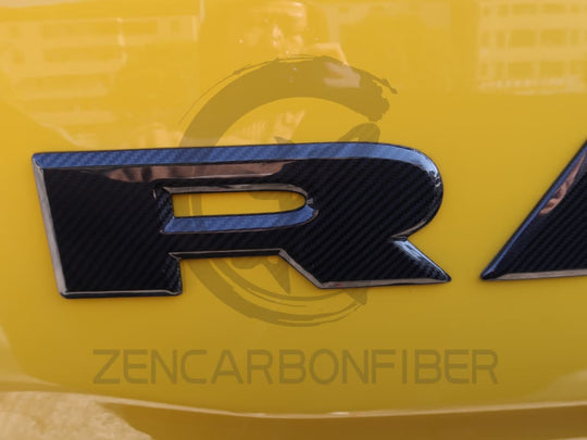 2019 + Dodge Ram 1500/Trx Carbon Fiber Rear Tailgate Emblem Cover