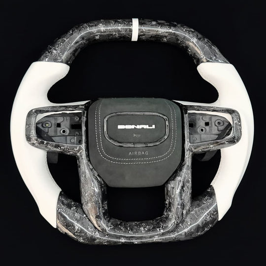 2019+ GMC Sierra Carbon Fiber Steering Wheel - Steering Wheels