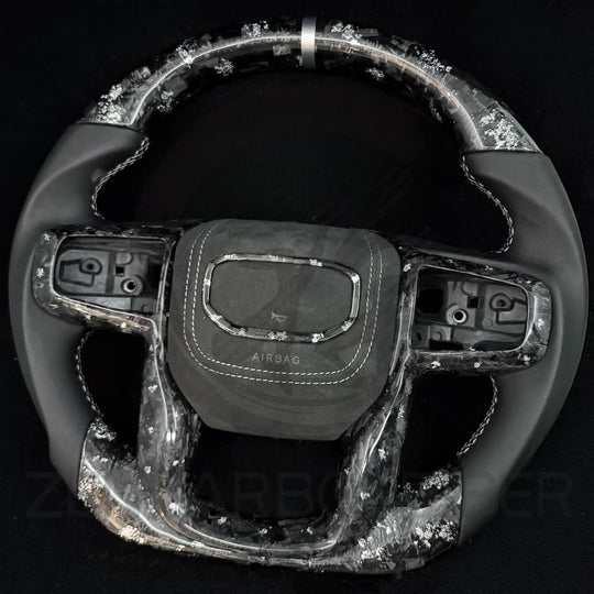 2019+ GMC Sierra Carbon Fiber Steering Wheel - Steering Wheels