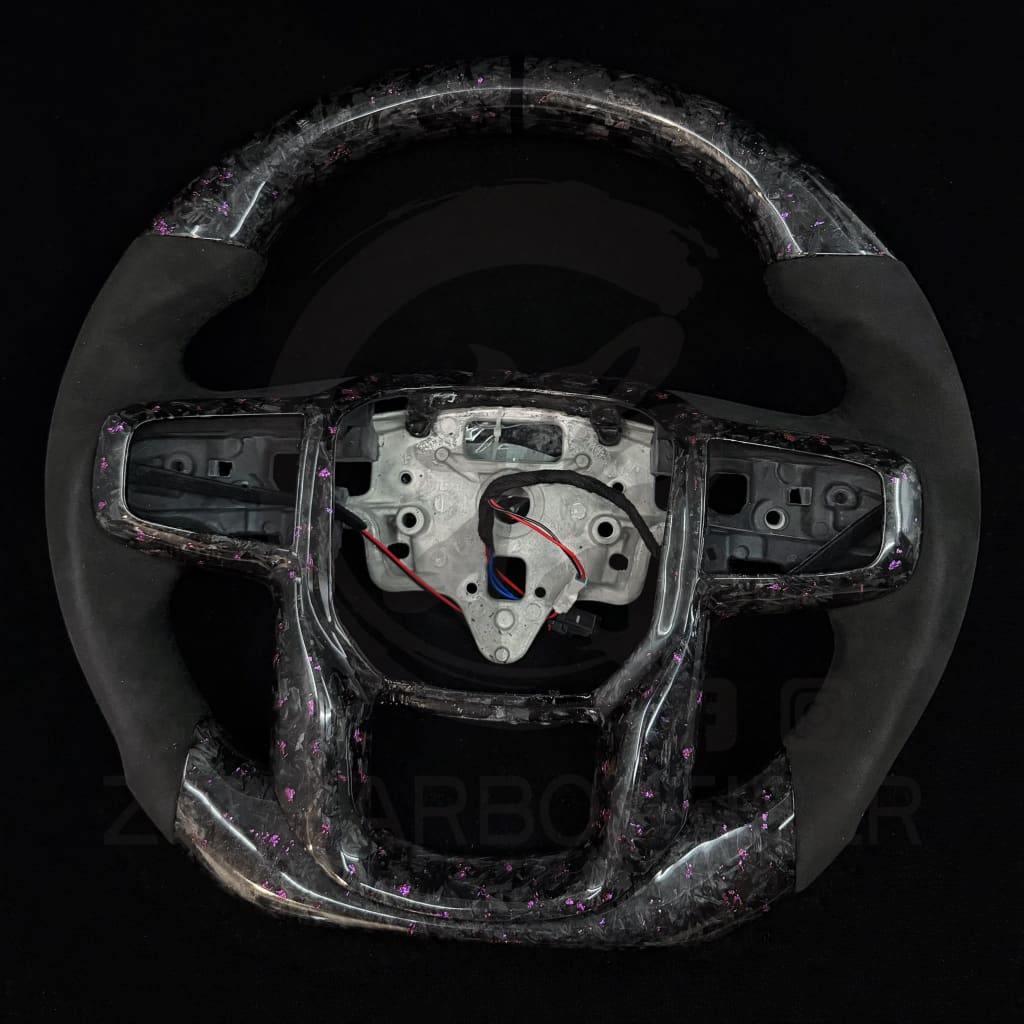 2019+ GMC Sierra Carbon Fiber Steering Wheel - Steering Wheels