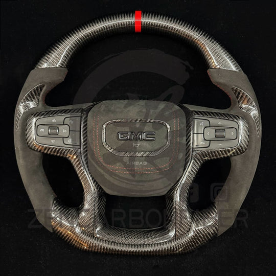 2019+ Chevrolet Silverado/GMC Sierra Carbon Fiber Steering Wheel Steering Wheels