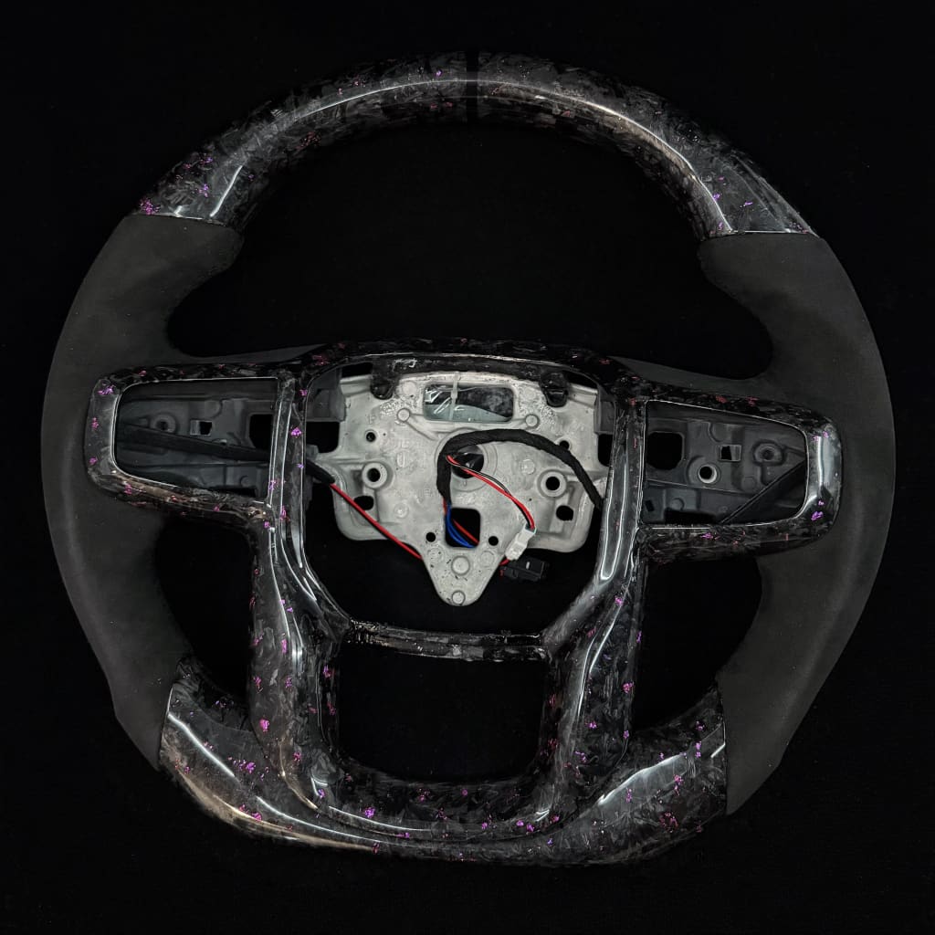 2019+ GMC Sierra Carbon Fiber Steering Wheel - Steering Wheels