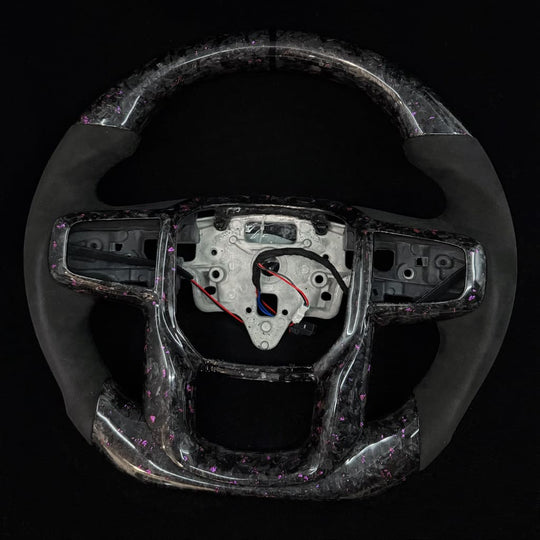 2019+ GMC Sierra Carbon Fiber Steering Wheel - Steering Wheels