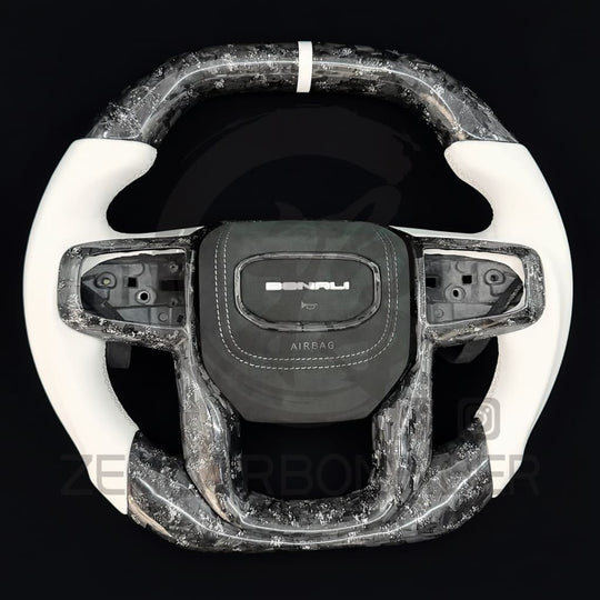 2019+ GMC Sierra Carbon Fiber Steering Wheel - Steering Wheels