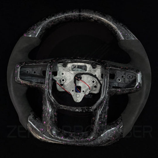 2019+ GMC Sierra Carbon Fiber Steering Wheel - Steering Wheels