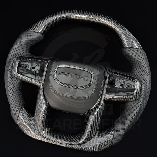 2019+ GMC Sierra Carbon Fiber Steering Wheel - Steering Wheels