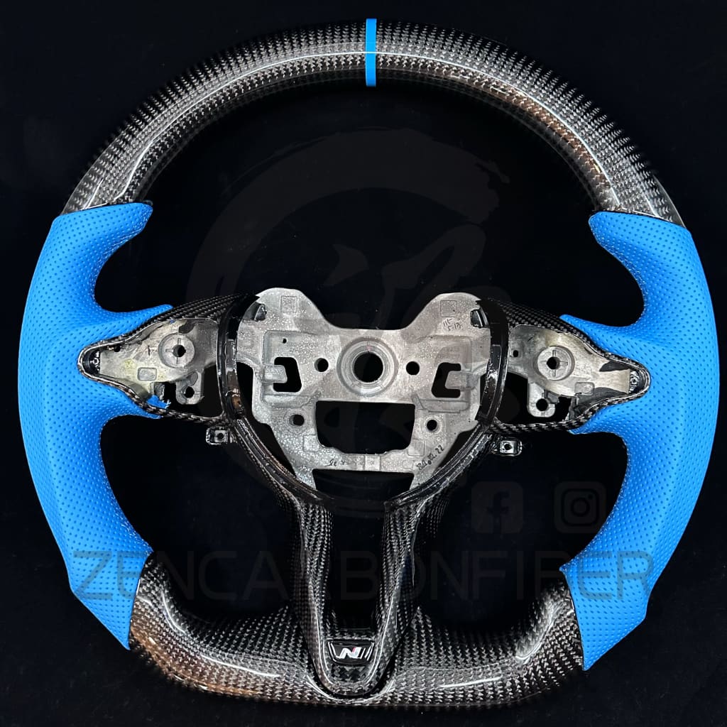 2019 + Hyundai Veloster/Elantra/Kona/i30 N Carbon Fiber Steering Wheel Steering Wheels