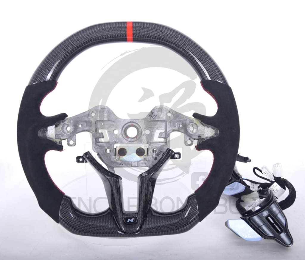 2019 + Hyundai Veloster N Carbon Fiber Steering Wheel