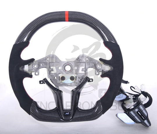2019 + Hyundai Veloster N Carbon Fiber Steering Wheel