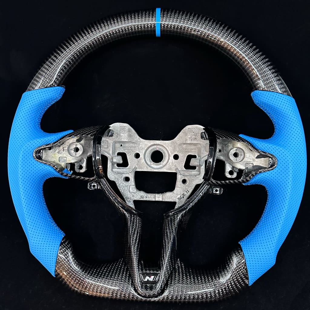 2019 + Hyundai Veloster/Elantra/Kona/i30 N Carbon Fiber Steering Wheel Steering Wheels