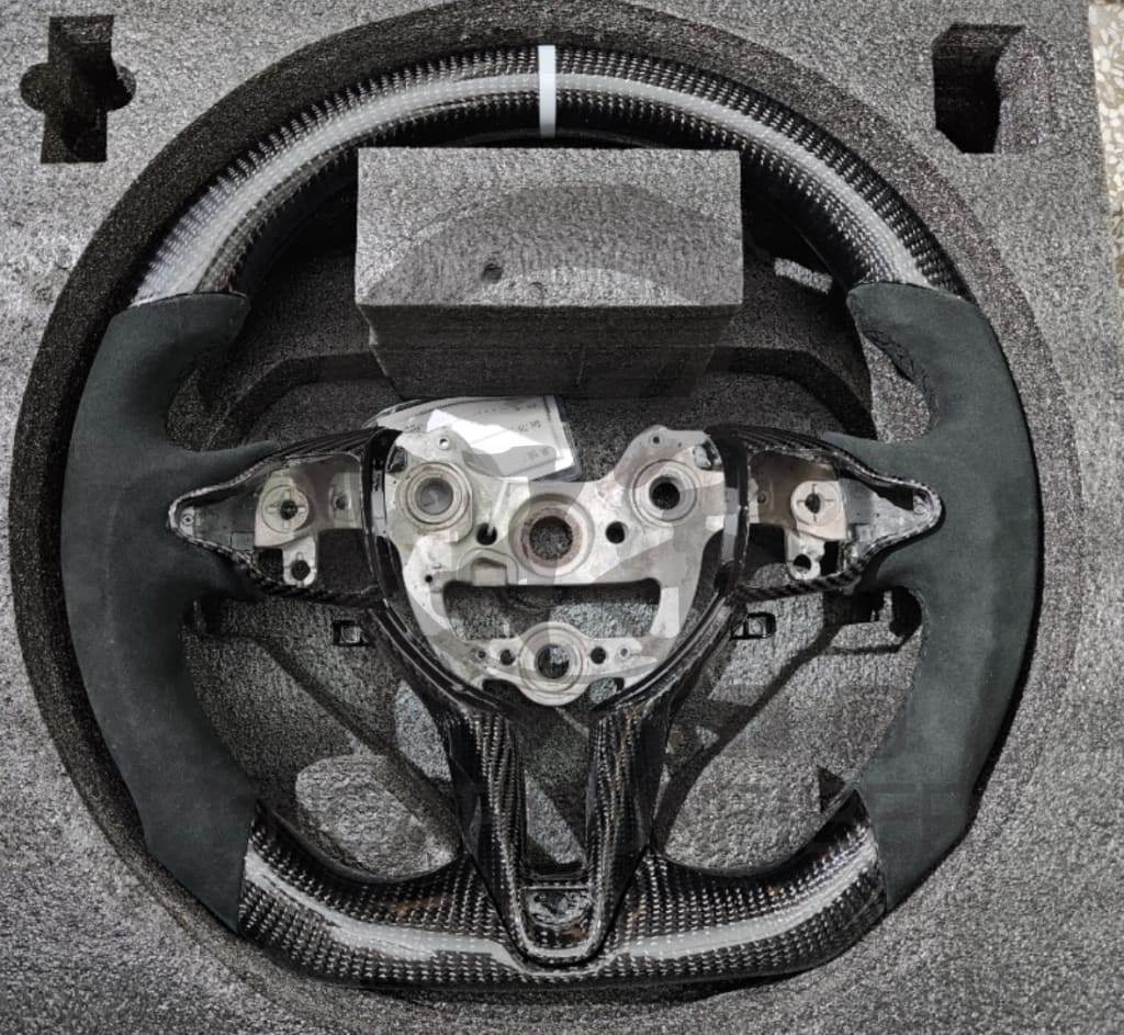 2019 + Hyundai Veloster N Carbon Fiber Steering Wheel