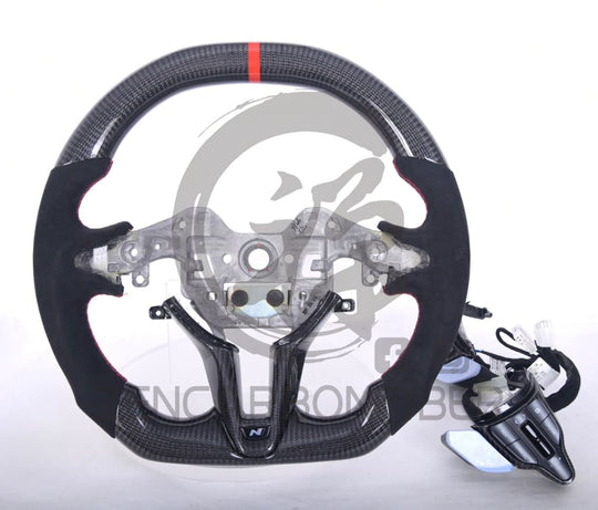 2019 + Hyundai Veloster N Carbon Fiber Steering Wheel