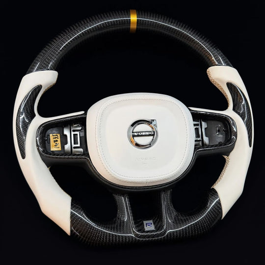 2019 + Volvo S60/V60/S90/V90 Carbon Fiber Steering Wheel - Steering Wheels