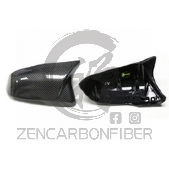 2020+ A90 Mk5 Toyota GR Supra Carbon Fiber Mirror Caps mirror