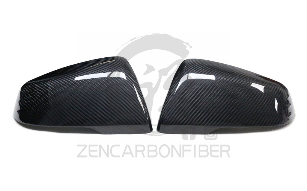 2020 + A90 Mk5 Toyota Gr Supra Carbon Fiber Mirror Caps