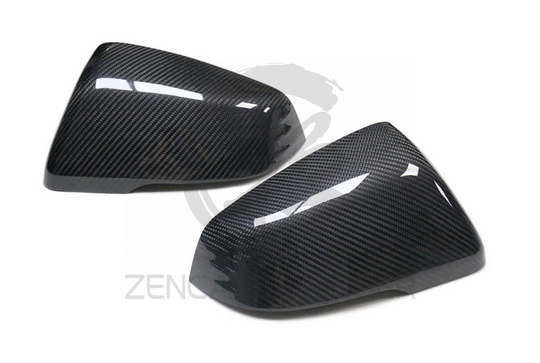 2020 + A90 Mk5 Toyota Gr Supra Carbon Fiber Mirror Caps