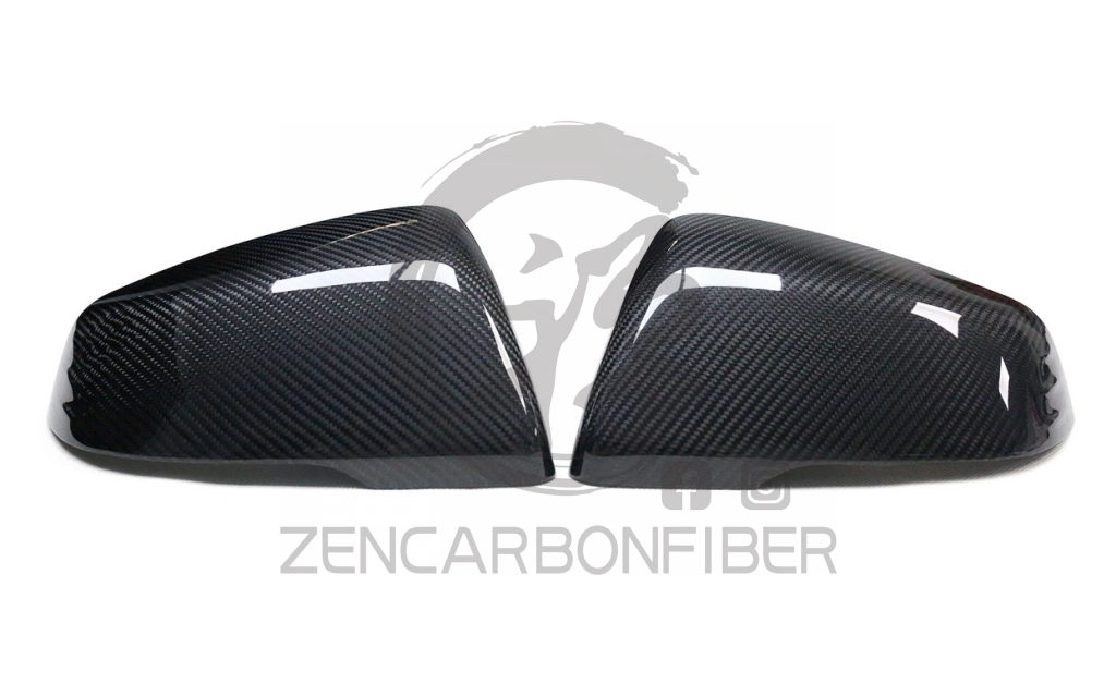 2020 + A90 Mk5 Toyota Gr Supra Carbon Fiber Mirror Caps
