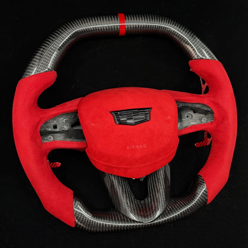 2020+ Cadillac CT4/CT5 Carbon Fiber Steering Wheel - Steering Wheels