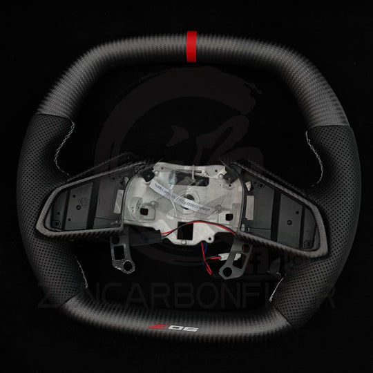 2020+ Chevrolet C8 Corvette Carbon Fiber Steering Wheel - Steering Wheels