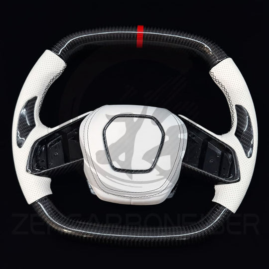 2020+ Chevrolet C8 Corvette Carbon Fiber Steering Wheel - Steering Wheels