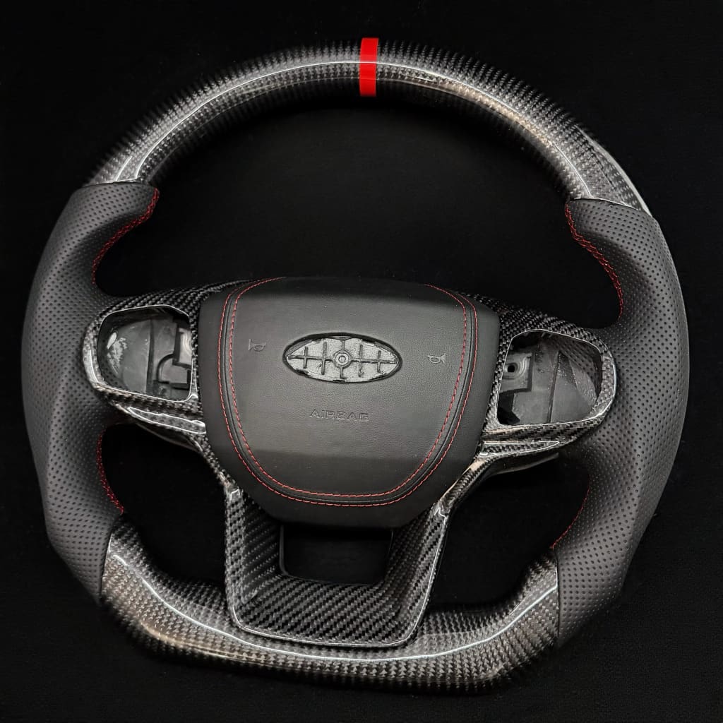 2020+ Ford Explorer Carbon Fiber Steering Wheel - Steering Wheels