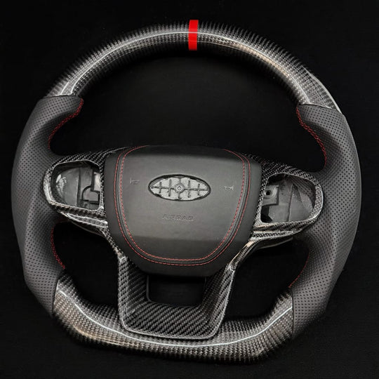 2020+ Ford Explorer Carbon Fiber Steering Wheel - Steering Wheels