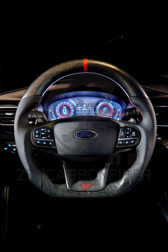 2020 + Ford Explorer Carbon Fiber Steering Wheel Steering Wheel