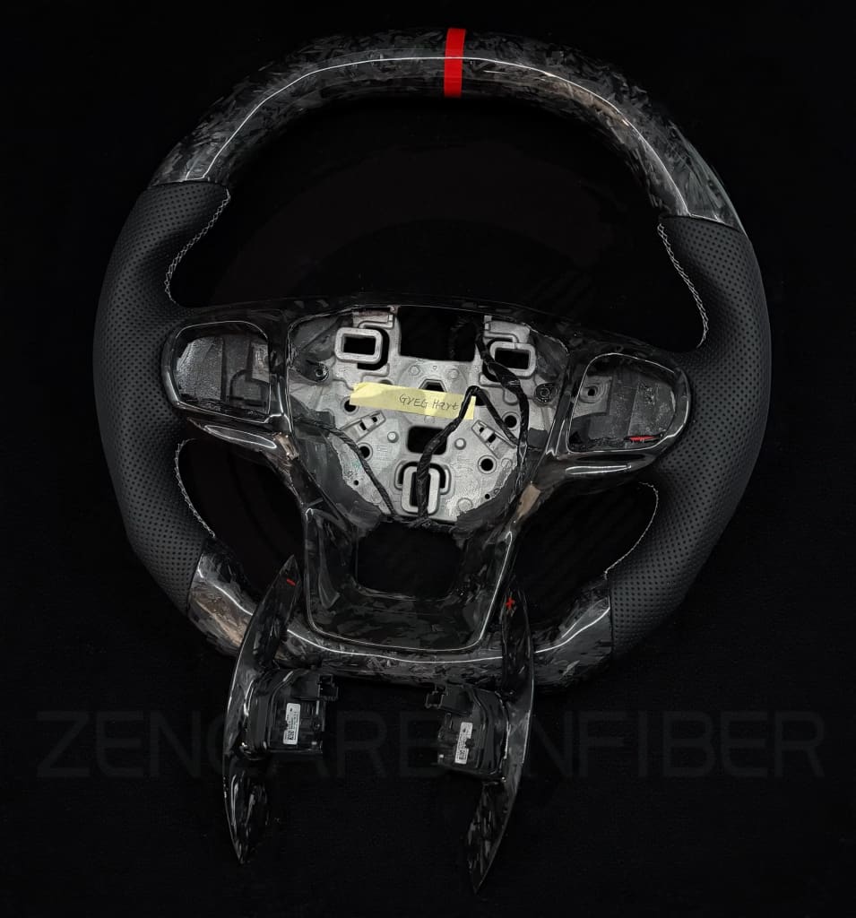 2020+ Ford Explorer Carbon Fiber Steering Wheel - Steering Wheels