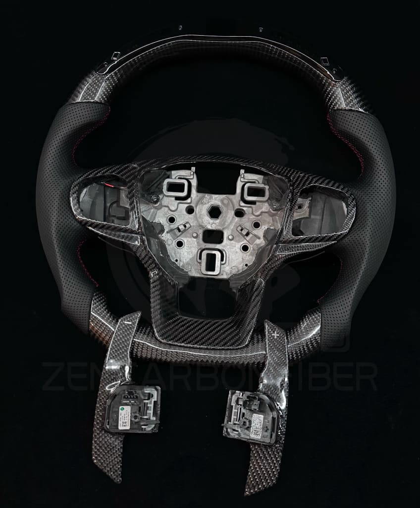 2020+ Ford Explorer Carbon Fiber Steering Wheel - Steering Wheels