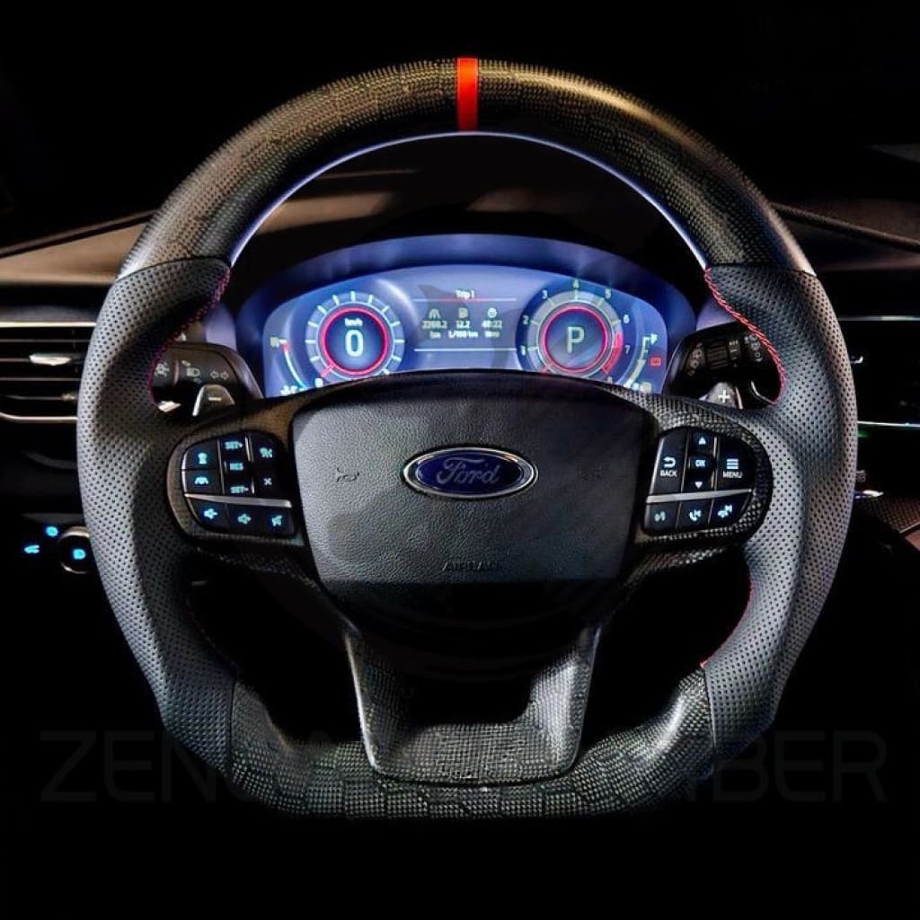 2020+ Ford Explorer Carbon Fiber Steering Wheel - Steering Wheels
