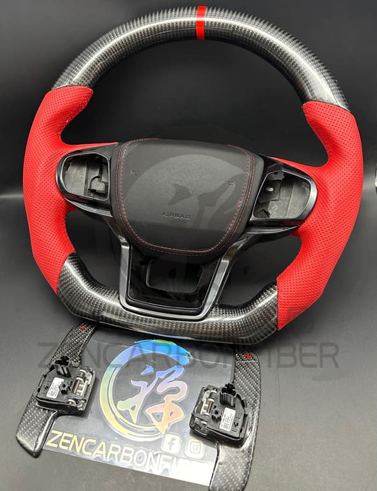 2020+ Ford Explorer Carbon Fiber Steering Wheel - Steering Wheels