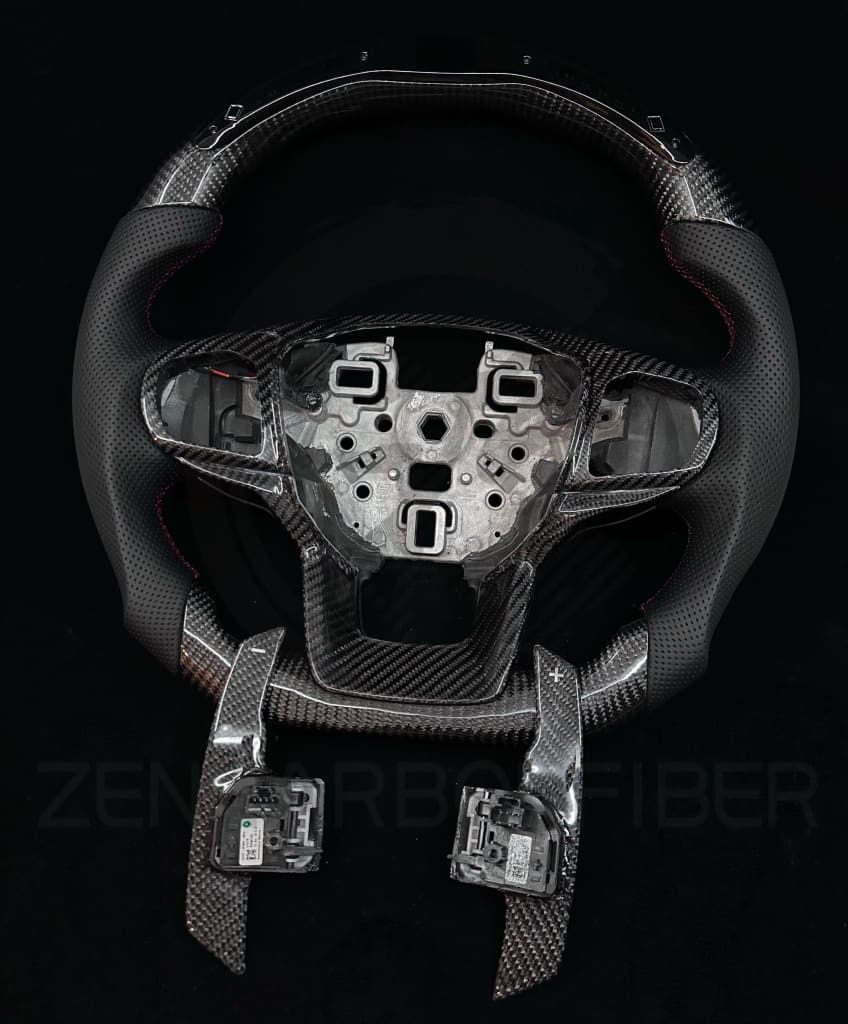 2020+ Ford Explorer Carbon Fiber Steering Wheel - Steering Wheels
