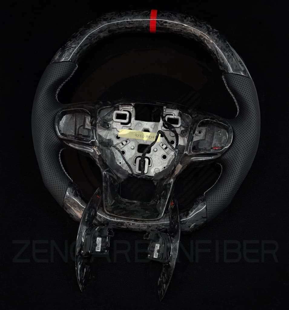 2020+ Ford Explorer Carbon Fiber Steering Wheel - Steering Wheels