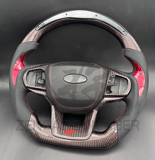 2020 + Ford Explorer Carbon Fiber Steering Wheel Steering Wheel