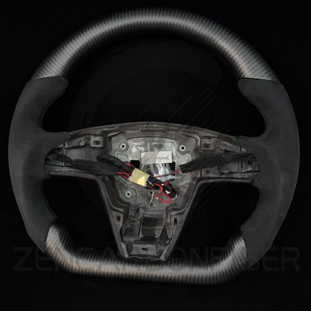 2021-2023 Tesla Model S/X Carbon Fiber Steering Wheel - Steering Wheels