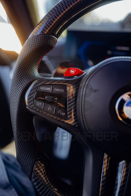 2021 + BMW G80/G82/G87 M2/M3/M4 Carbon Fiber Steering Wheel Steering Wheels