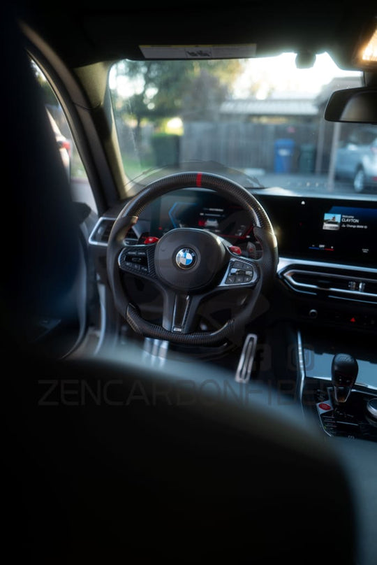 2021 + BMW G80/G82/G87 M2/M3/M4 Carbon Fiber Steering Wheel Steering Wheels