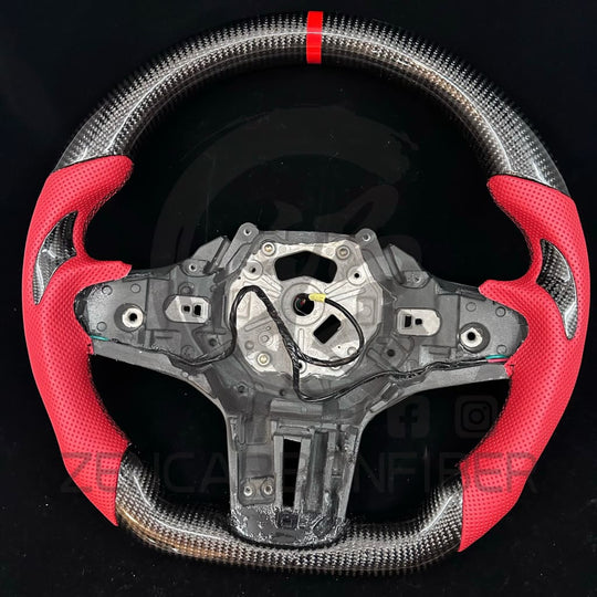 2021 + BMW G80/G82/G87 M2/M3/M4 Carbon Fiber Steering Wheel Steering Wheels
