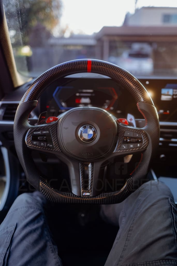 2021 + BMW G80/G82/G87 M2/M3/M4 Carbon Fiber Steering Wheel Steering Wheels