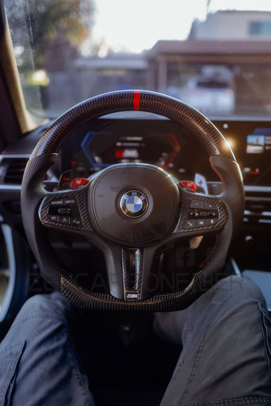 2021 + BMW G80/G82/G87 M2/M3/M4 Carbon Fiber Steering Wheel Steering Wheels