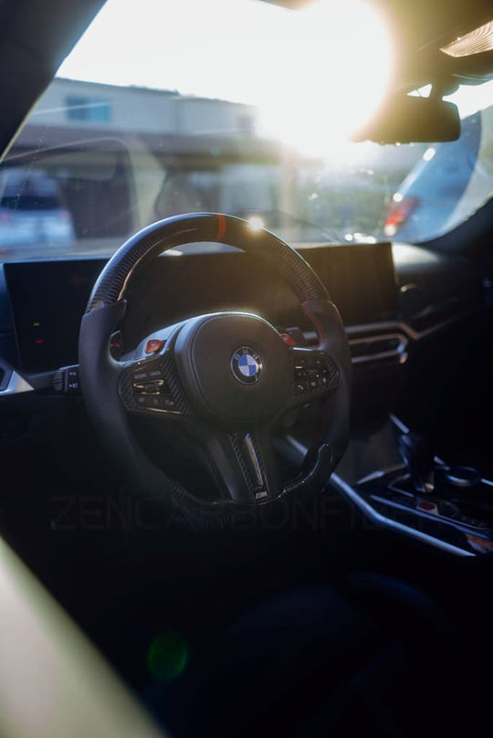 2021 + BMW G80/G82/G87 M2/M3/M4 Carbon Fiber Steering Wheel Steering Wheels