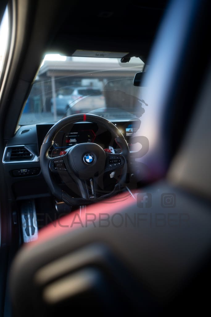 2021 + BMW G80/G82/G87 M2/M3/M4 Carbon Fiber Steering Wheel Steering Wheels