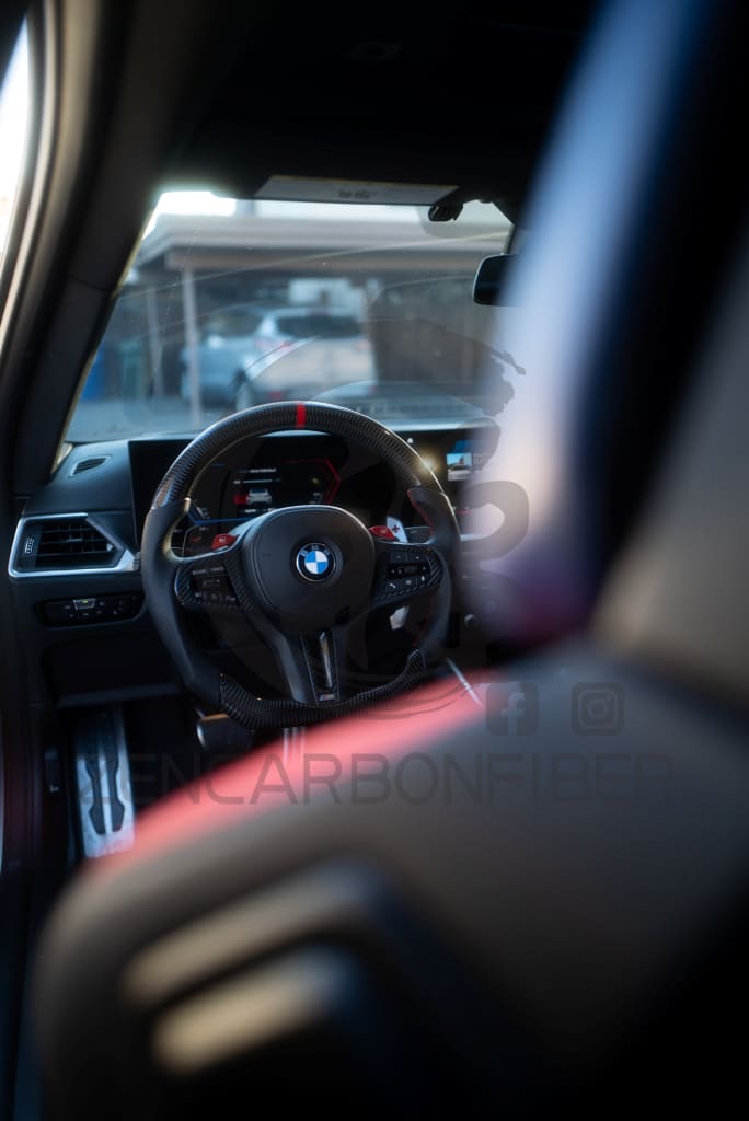 2021 + BMW G80/G82/G87 M2/M3/M4 Carbon Fiber Steering Wheel Steering Wheels