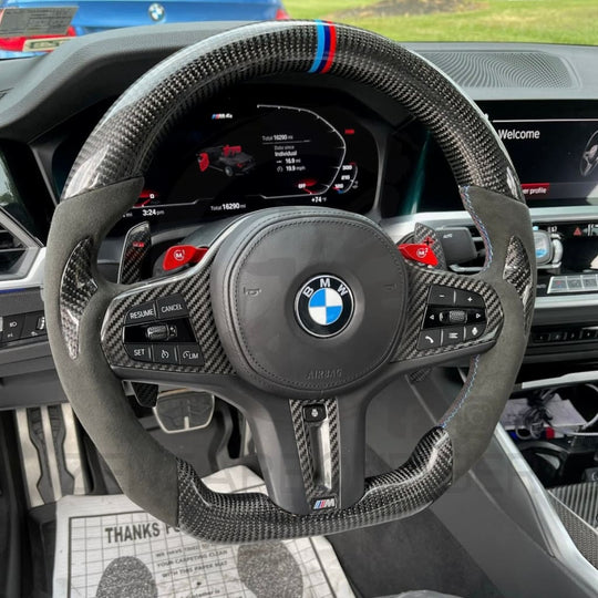 2021-2024 BMW G80/G82/G87 M2/M3/M4 Carbon Fiber Steering Wheel Steering Wheels