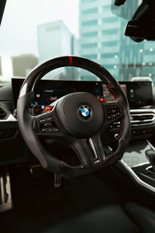 2021 + BMW G80/G82/G87 M2/M3/M4 Carbon Fiber Steering Wheel Steering Wheels