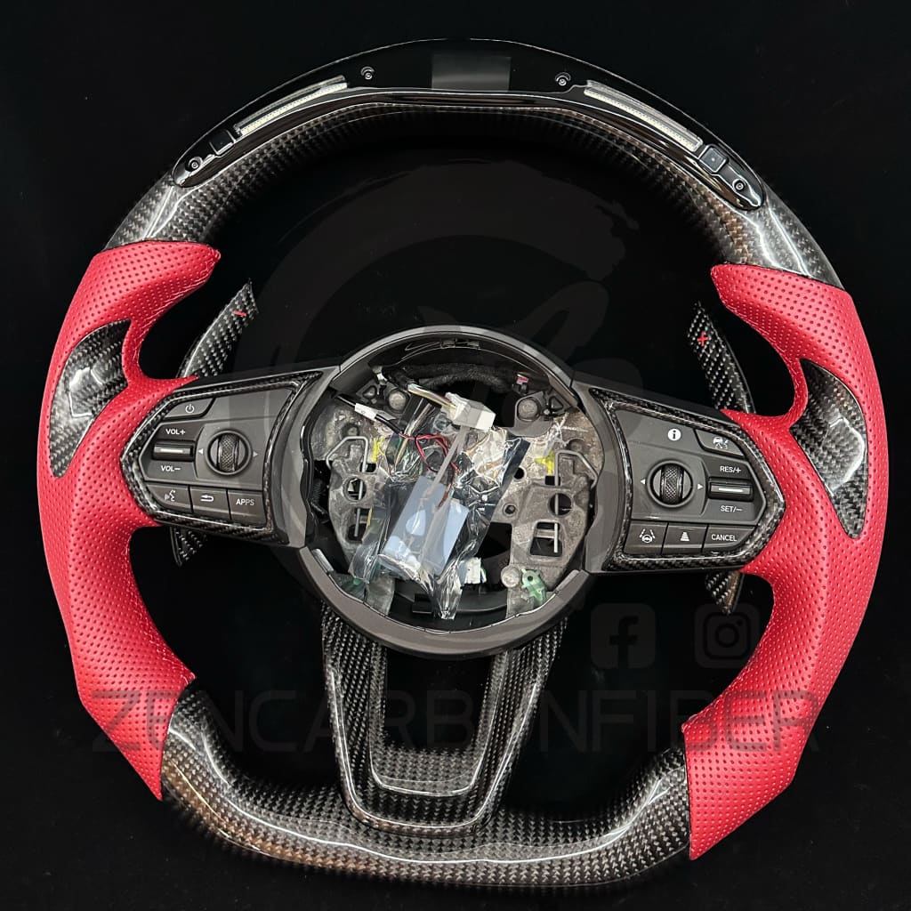 2021 + Acura TLX custom Carbon Fiber Steering Wheel Steering Wheels