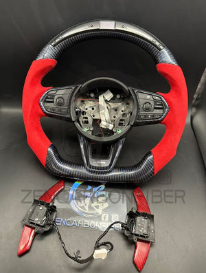 2021 + Acura Tlx Custom Carbon Fiber Steering Wheel